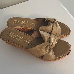 Italian Shoemakers Wedge Sandals